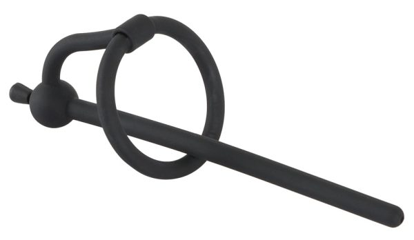 Plug d'urètre percé Play Stop 10.5cm - Diamètre 6mm