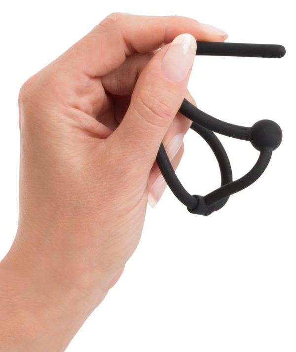 Plug d'urètre percé Ring Play 10.5cm - Diamètre 6mm – Image 6