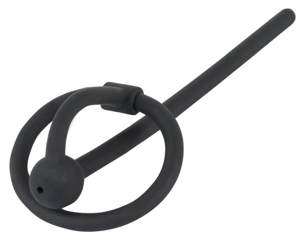 Plug d'urètre percé Ring Play 10.5cm - Diamètre 6mm
