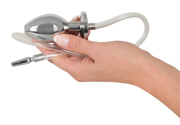 Plug Penis avec plug anal pour jeu Uro – Image 6