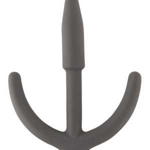 Plug Penis en silicone Anchor 5cm - Diamètre 8mm Gris