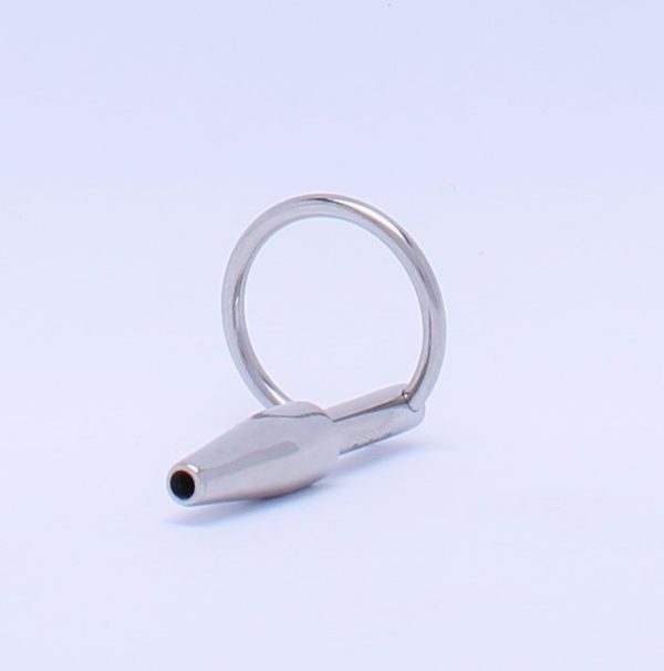 Plug pénis percé en métal Mini Fucker 4.5cm - Diamètre 8mm – Image 5