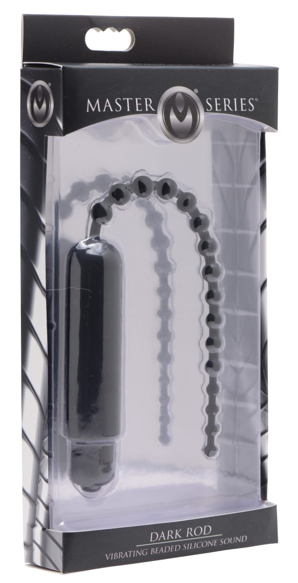 Tige à urètre vibrante Silicone Dark Rod 15cm – Image 2