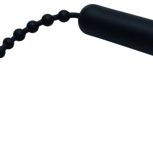 Tige à urètre vibrante Silicone Dark Rod 15cm