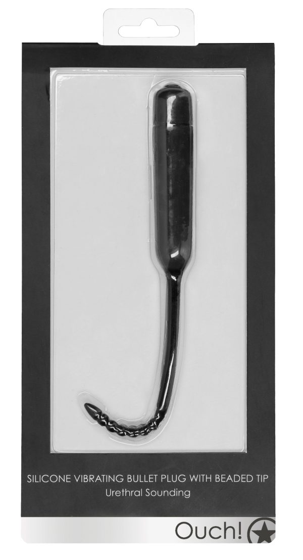 Tige d'urètre vibrante Bead Tip 11cm - Diamètre 5.5 à 7mm – Image 2