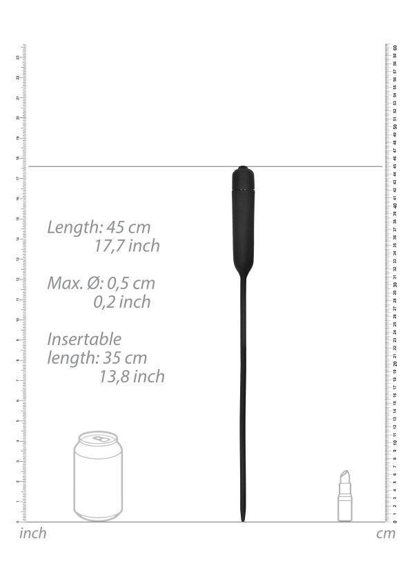 Tige d'urètre vibrante Bullet 35cm - Diamètre 5mm – Image 5