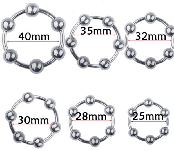 Anneau de gland 6 Balls Ring – Image 5