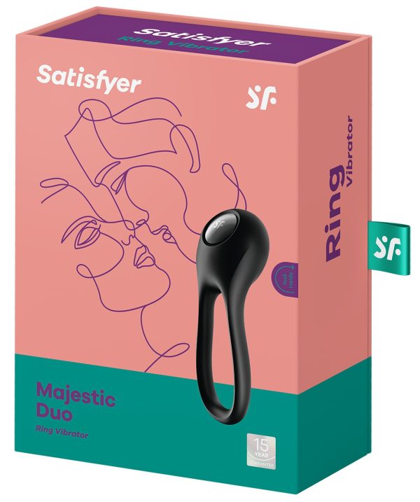 Anneau pénien vibrant Majestic Duo Satisfyer – Image 2