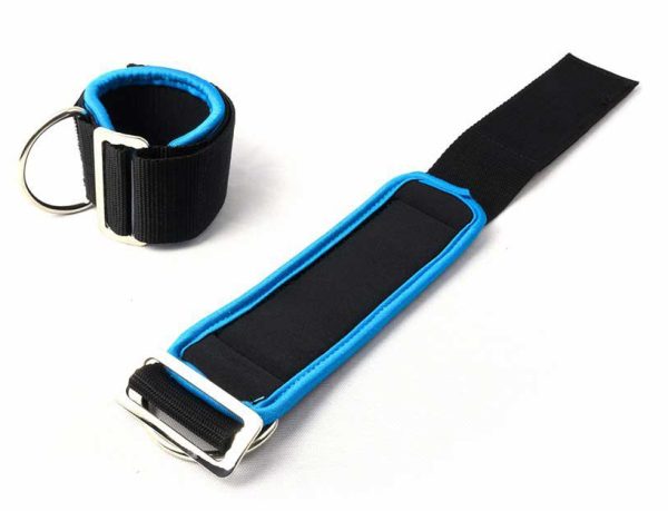 Attaches Néoprène Noir-Bleu