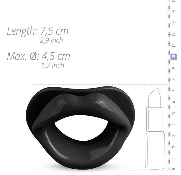 Bâillon Blow Me a kiss Noir – Image 6