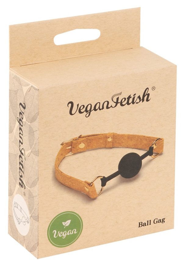 Bâillon-Boule en liège Vegan Fetish – Image 2