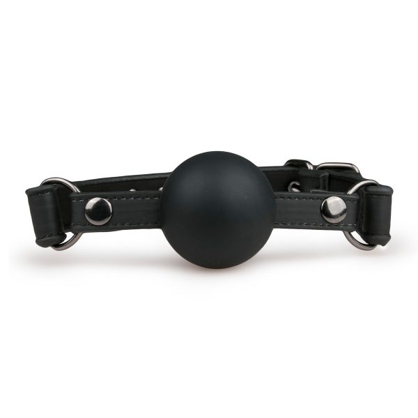 Baillon Boule en silicone Noir – Image 3