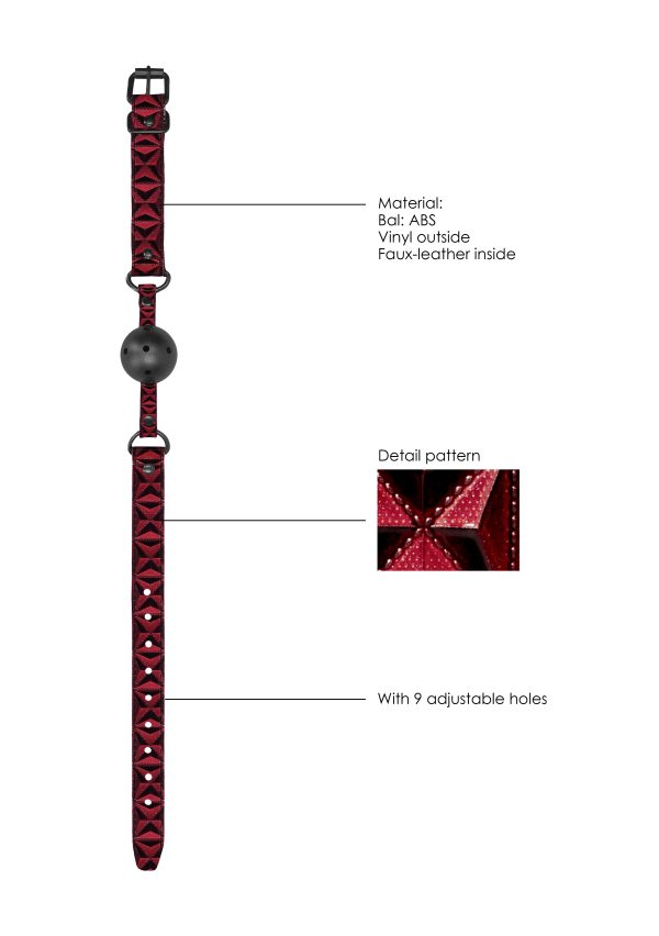 Baillon Boule LUXURY Rouge – Image 4