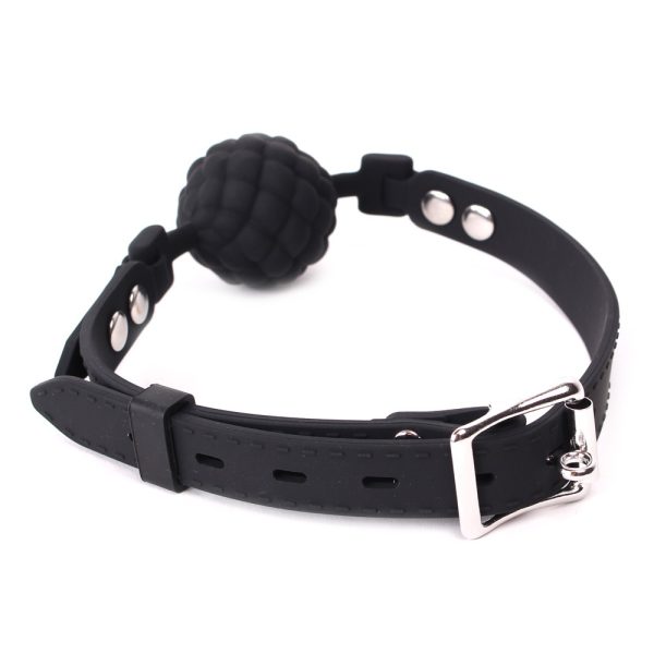Baillon Boule PineCone Silicone Noir – Image 4