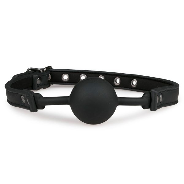 Baillon flexible avec boule silicone Noir – Image 3