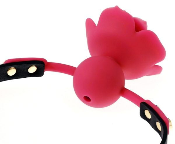 Bâillon Flower Gag Rose – Image 2