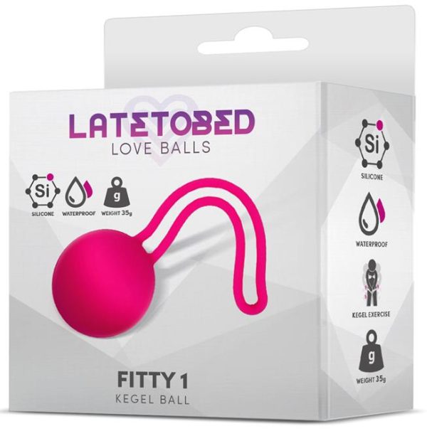 Boule de Kegel Fitty 1 Rose 3.4cm - Poids 35gr – Image 2
