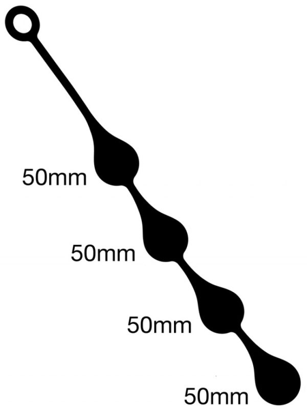 Boules anales Silicone Drops L 50 x 5 cm – Image 3