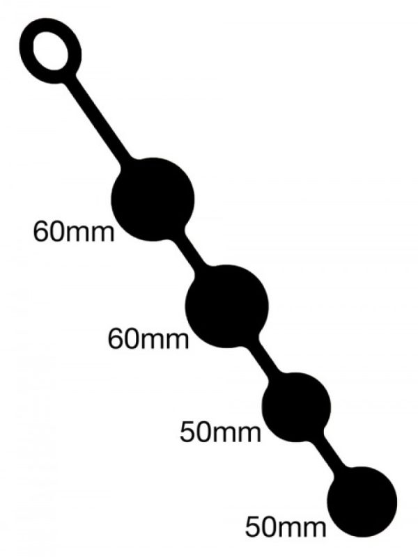 Boules anales Silicone Xl Duo 35 x 6 cm – Image 4