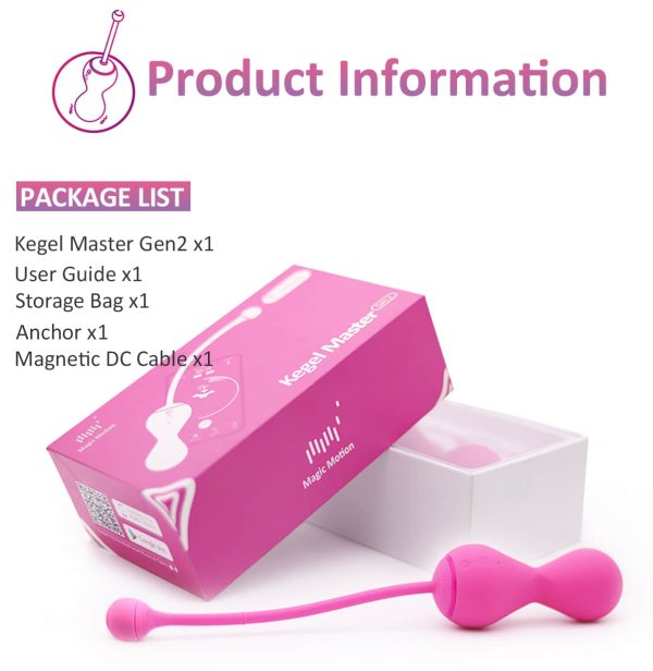 Boules de geisha connectées Kegel Master 8 x 3.4 cm – Image 8