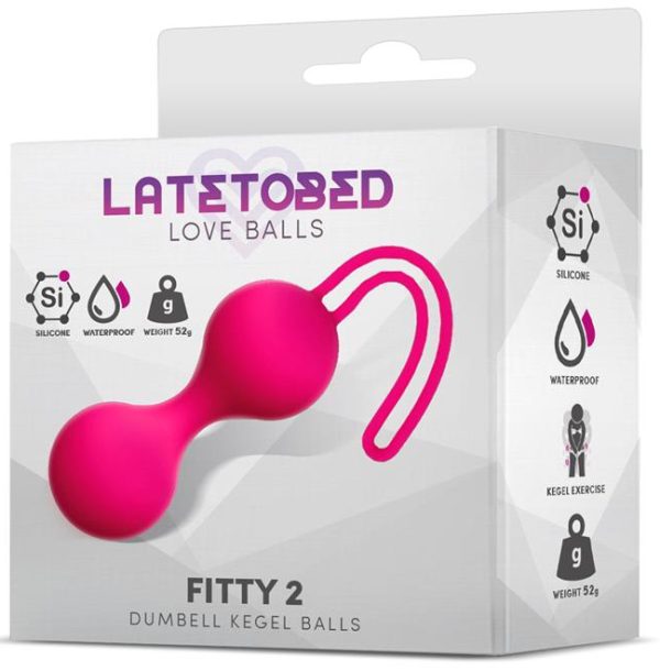 Boules de Kegel Fitty 2 Rose 3cm - Poids 52gr – Image 2