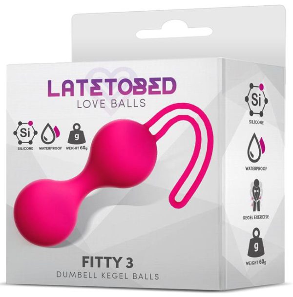 Boules de Kegel Fitty 3 Roses 3cm - Poids 62gr – Image 2
