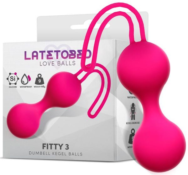 Boules de Kegel Fitty 3 Roses 3cm - Poids 62gr – Image 3
