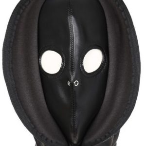 Cagoule Double Layer Simili noire