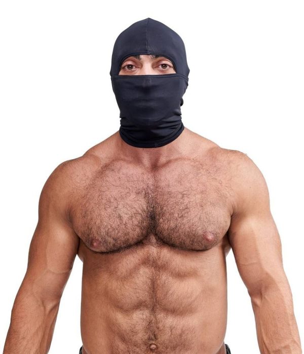 Cagoule en lycra Mister B Noir – Image 2