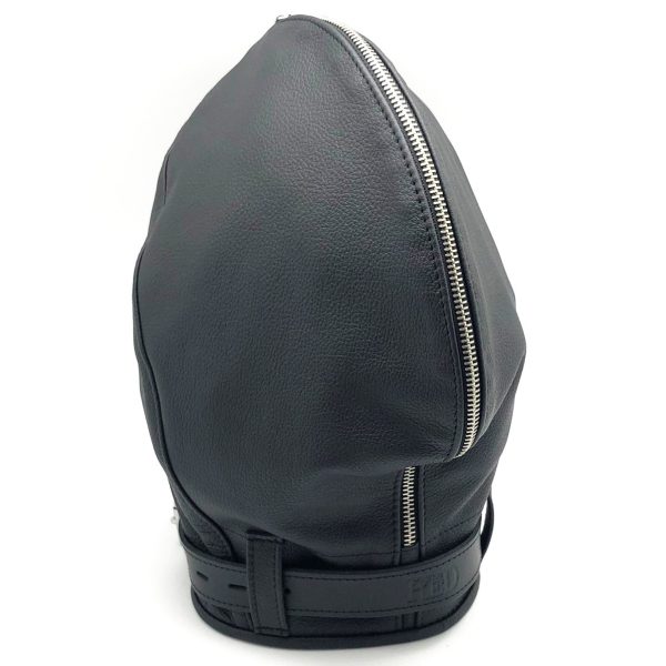 Cagoule sensorielle en cuir No Sensor Noir – Image 7