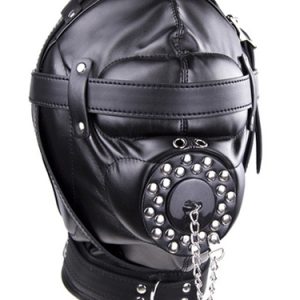 Cagoule Sensory Masked Simili noire