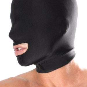 Masque en cuir pour Esclave - BDSM Univers