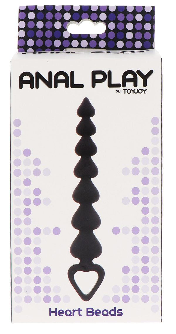Chapelet anal Heart Beads 18 x 3.4cm – Image 2