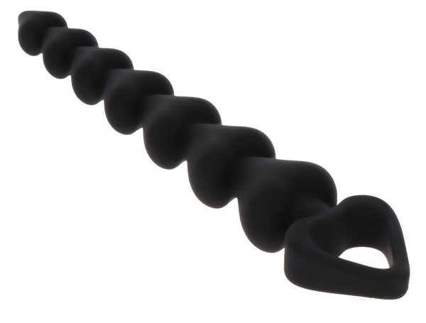Chapelet anal Heart Beads 18 x 3.4cm – Image 3