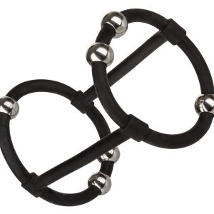 Cockring Cage de pénis Beaded Enhance 7.5cm - Diamètre 40mm
