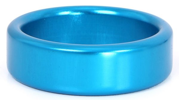 Cockring en aluminium Circle 15mm Bleu – Image 4