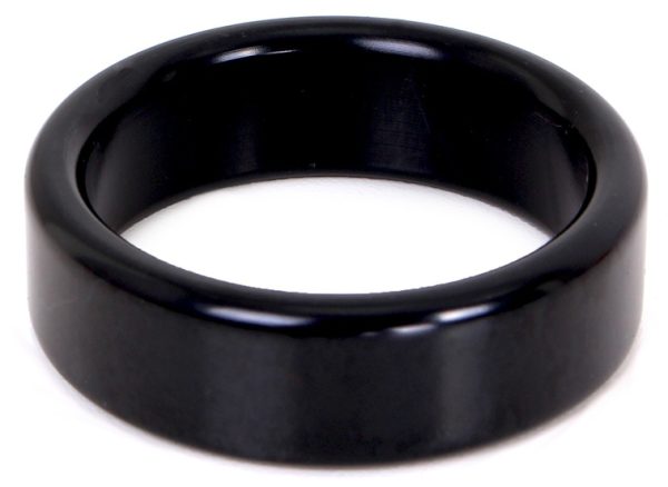 Cockring en aluminium Circle 15mm Noir – Image 2