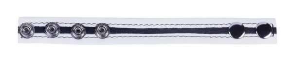 Cockring en cuir Tippy Blanc – Image 3