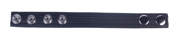 Cockring en cuir Tippy Noir – Image 3