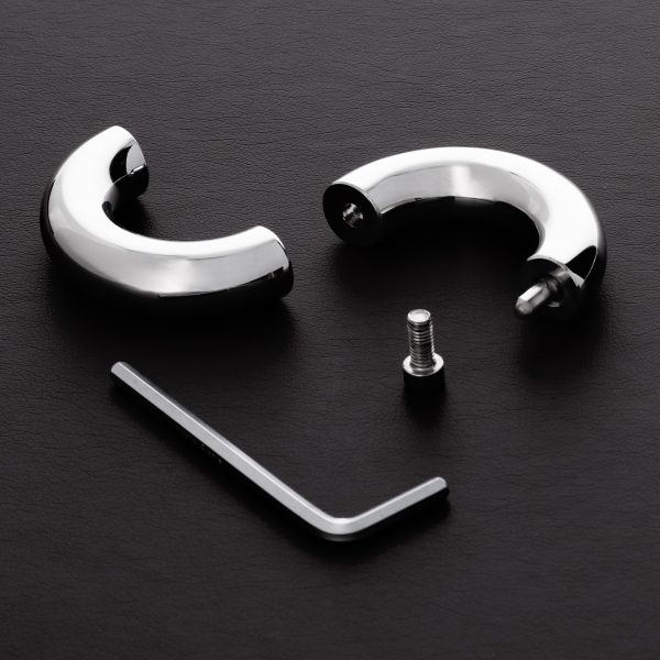 Cockring en métal avec vis Roundy 15mm