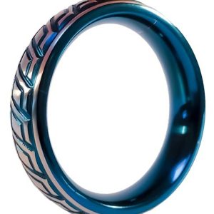 Cockring en métal Blue Wave