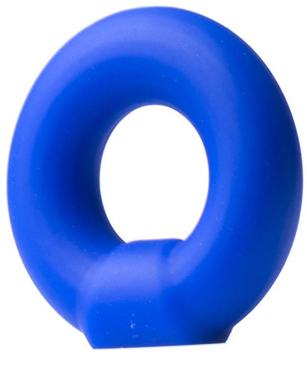 Cockring en silicone Knob bleu – Image 2