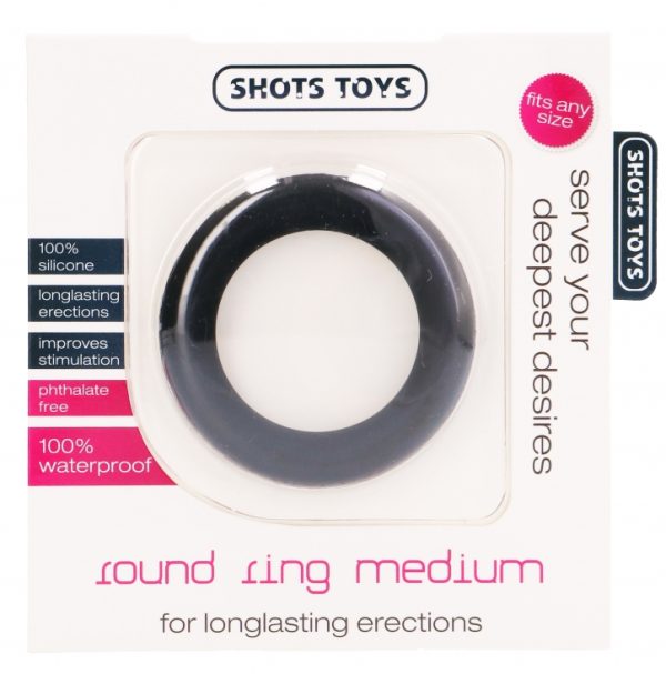 Cockring en silicone Round Ring 31mm – Image 2