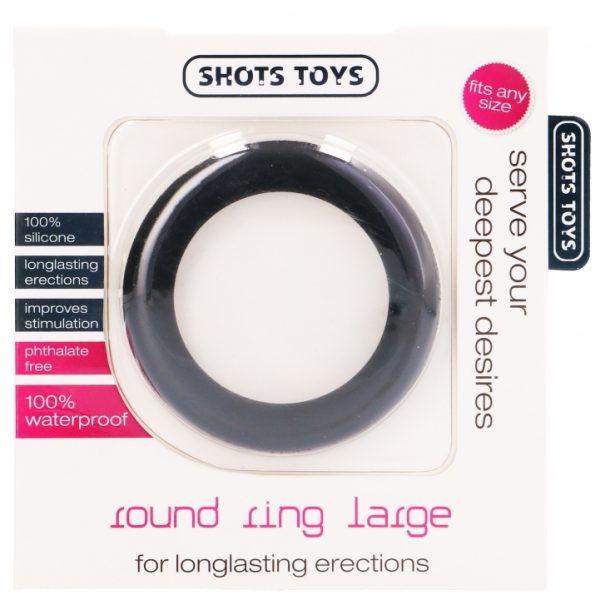 Cockring en silicone Round Ring 36mm – Image 2