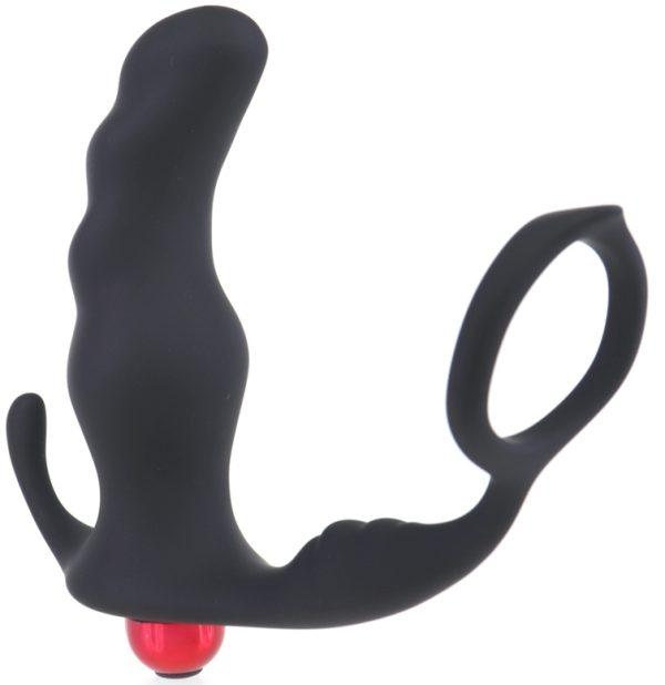 Cockring et plug vibrant Knight 10 x 3.5cm – Image 4