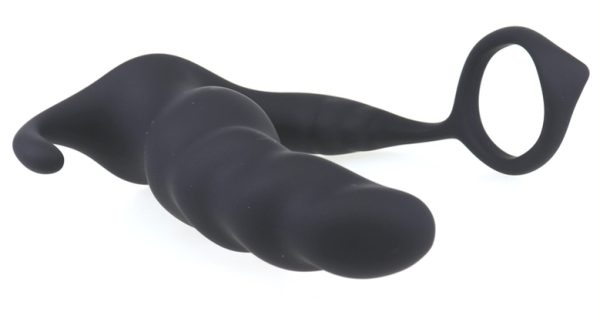 Cockring et plug vibrant Knight 10 x 3.5cm – Image 6