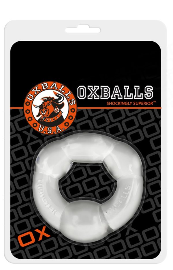 Cockring Oxballs Thruster Clear – Image 2