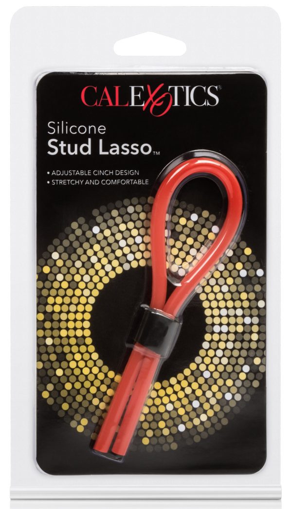 Cockring Stud Lasso Rouge – Image 2