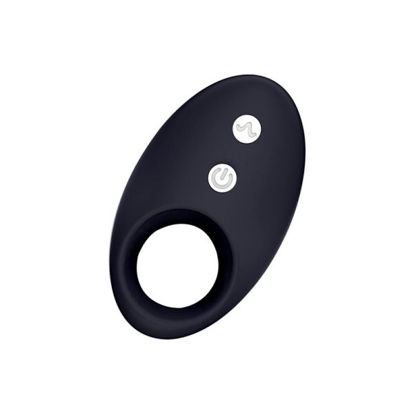 Cockring vibrant DarkBlack 10 Vibrations – Image 5