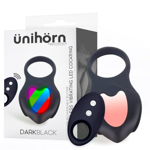 Cockring vibrant DarkBlack 10 Vibrations
